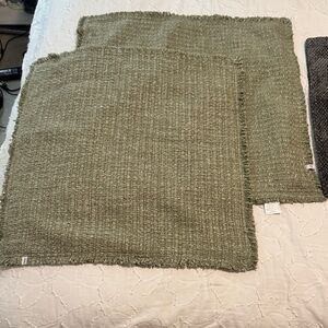 Better Homes And Gardens Green Textured Pillow